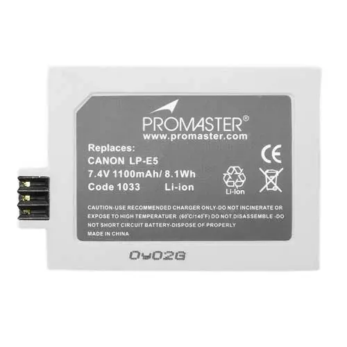 ProMaster Canon LP-E5 Battery