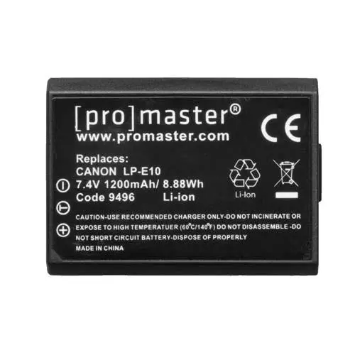 ProMaster Canon LP-E10 Battery