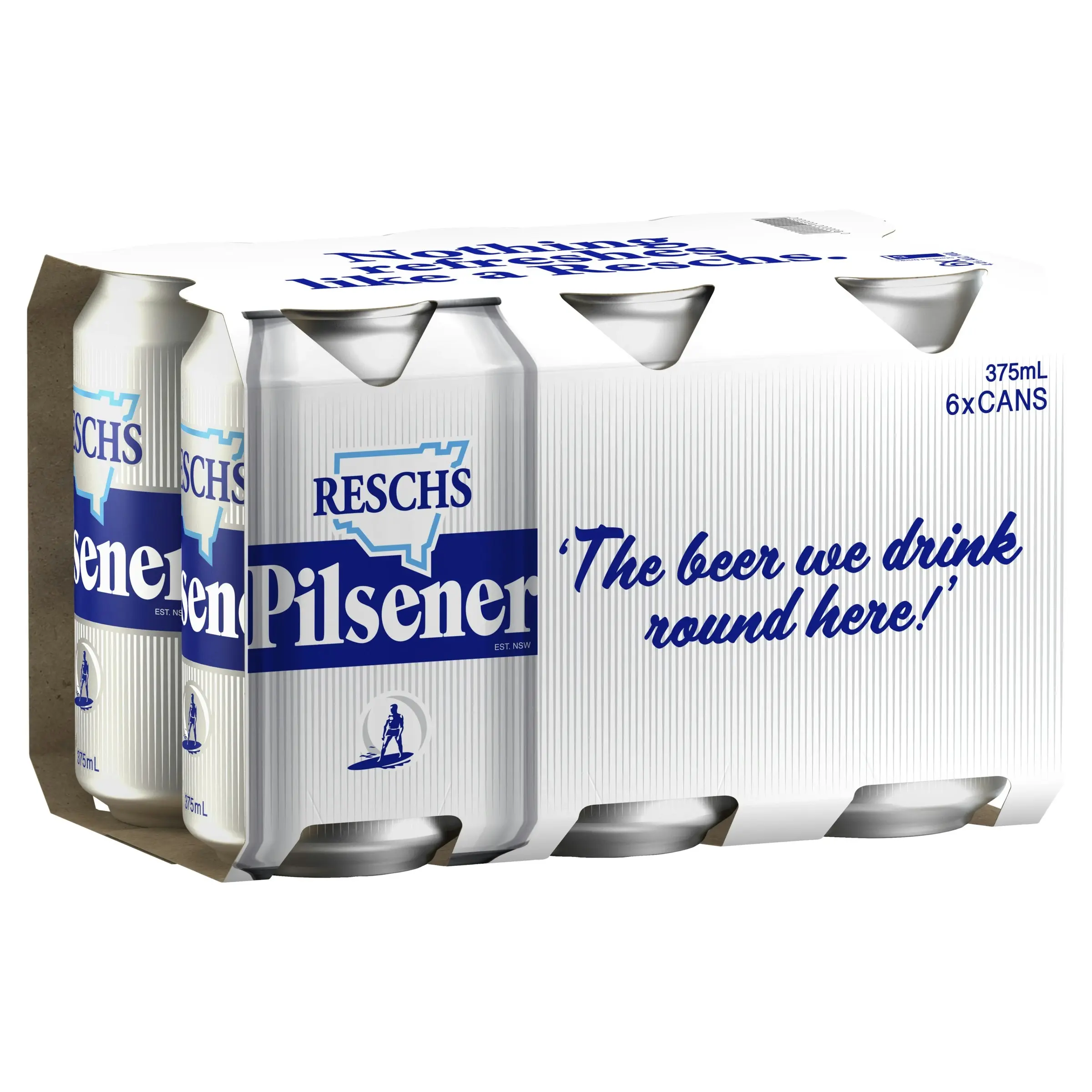 Reschs Pilsener 24 x 375mL Cans