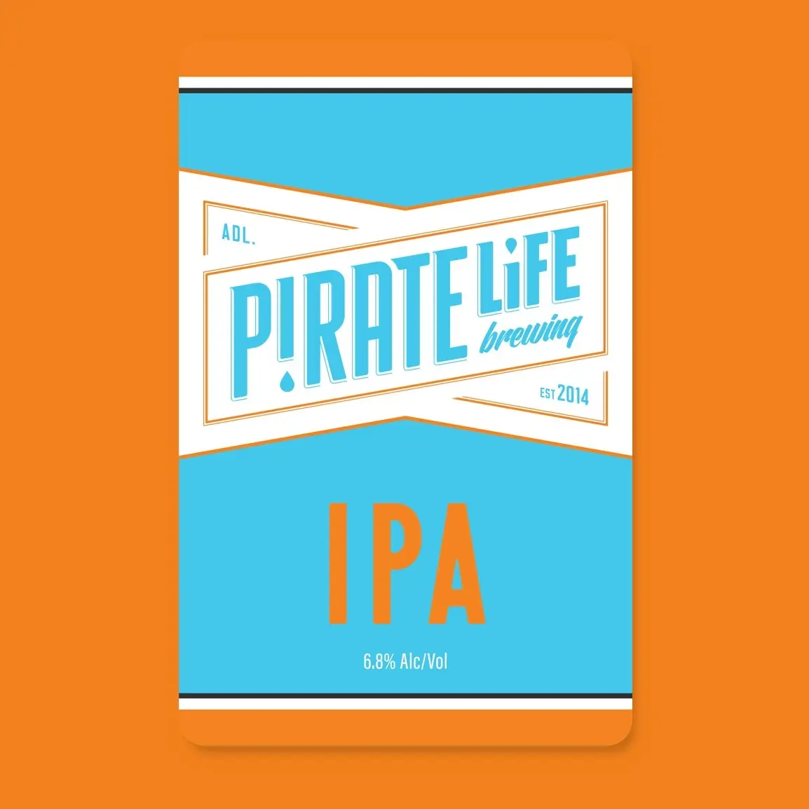 Pirate Life India Pale Ale Beer Case 16 x 355mL Cans