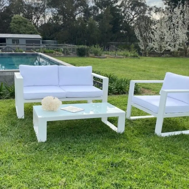 Club Santorini Coolum Outdoor Seat and Coffee Table Set