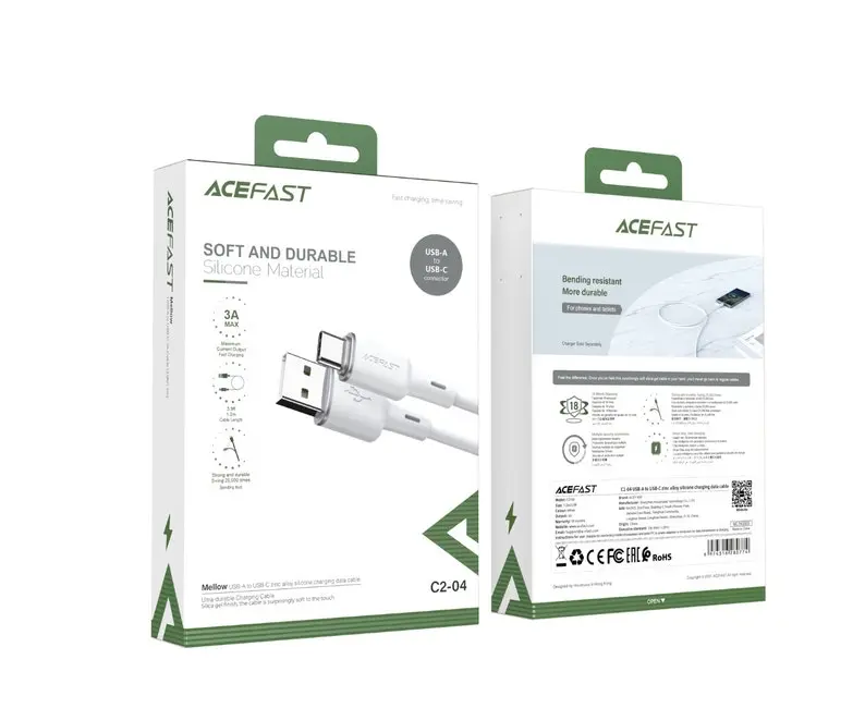 ACEFAST Charging Data Cable C2-04 USB-A to USB-C