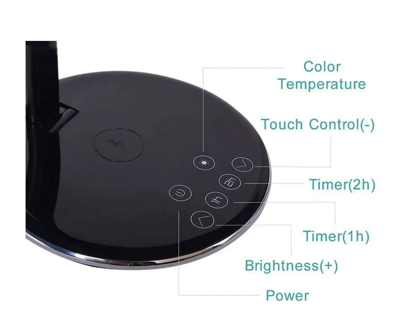 Orotec LED Desk Light and Wireless Charger Unit