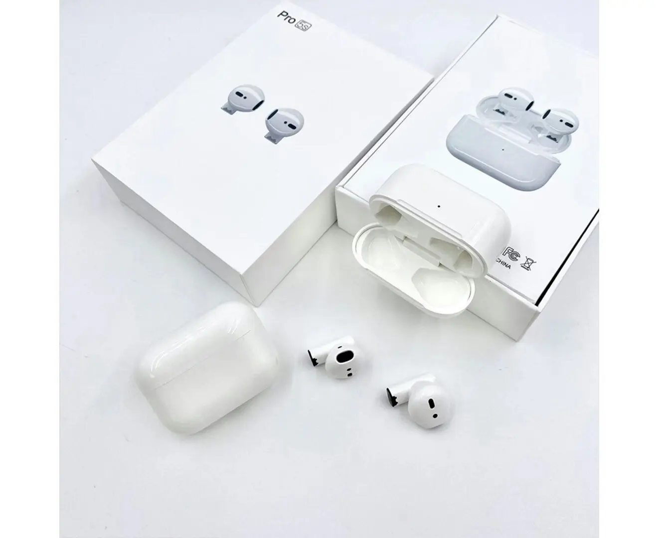 Orotec Mini Stereo TWS True Wireless Bluetooth Earbuds with Sound Touch Control, White