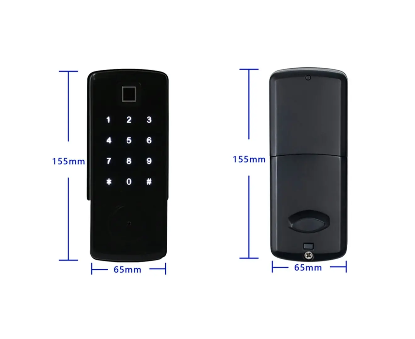 SEKURIT Fingerprint Smart Door Lock with APP CONTROL and Code Entry