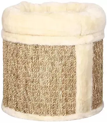 Shumee Cat House with Luxury Cushion - Sea Grass