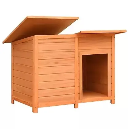 Solid Pine Andala Timber Dog & Puppy Kennel