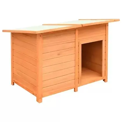 Solid Pine Andala Timber Dog & Puppy Kennel