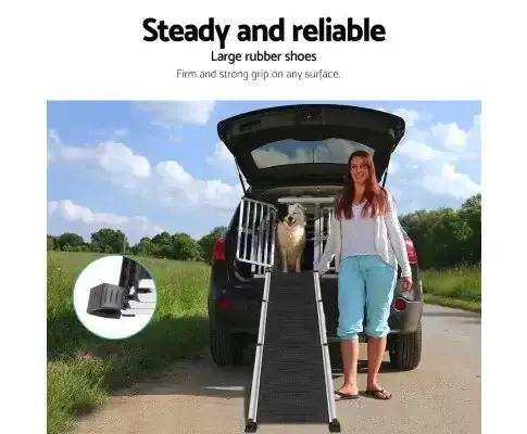 Deluxe Aluminium Foldable Pet Ramp