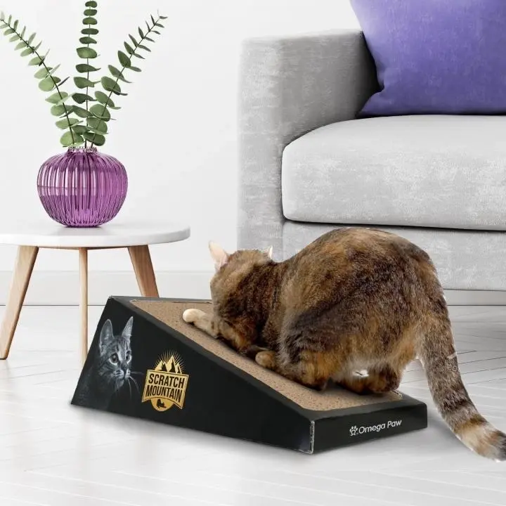 Paw Scratch Mountain Ripple Board Cardboard Cat Scratcher