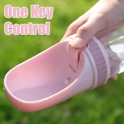 Portable Dog Puppy Waterer Drinking Cup