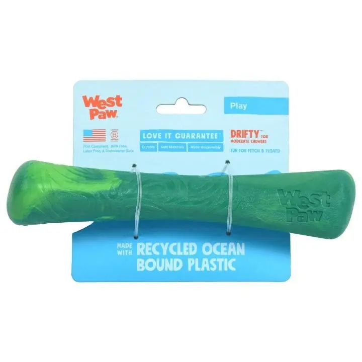 West Paw Seaflex Recycled Plastic Tug Dog Toy - Drifty