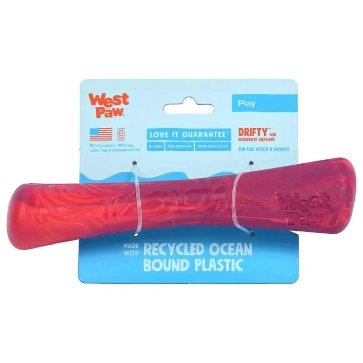 West Paw Seaflex Recycled Plastic Tug Dog Toy - Drifty