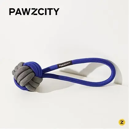 PAWZCITY Interactive Rope Ball