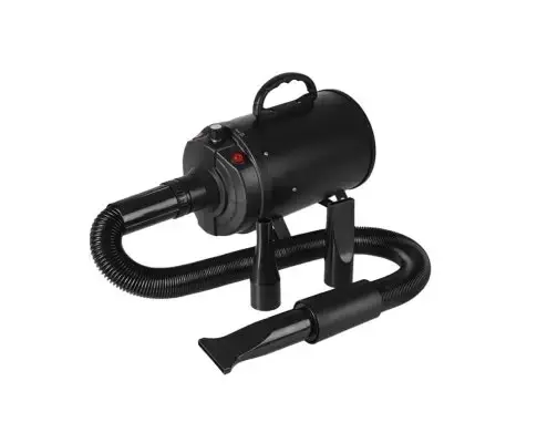 2800W Pet Blow Dryer - Adjustable Speed & 4 Nozzles