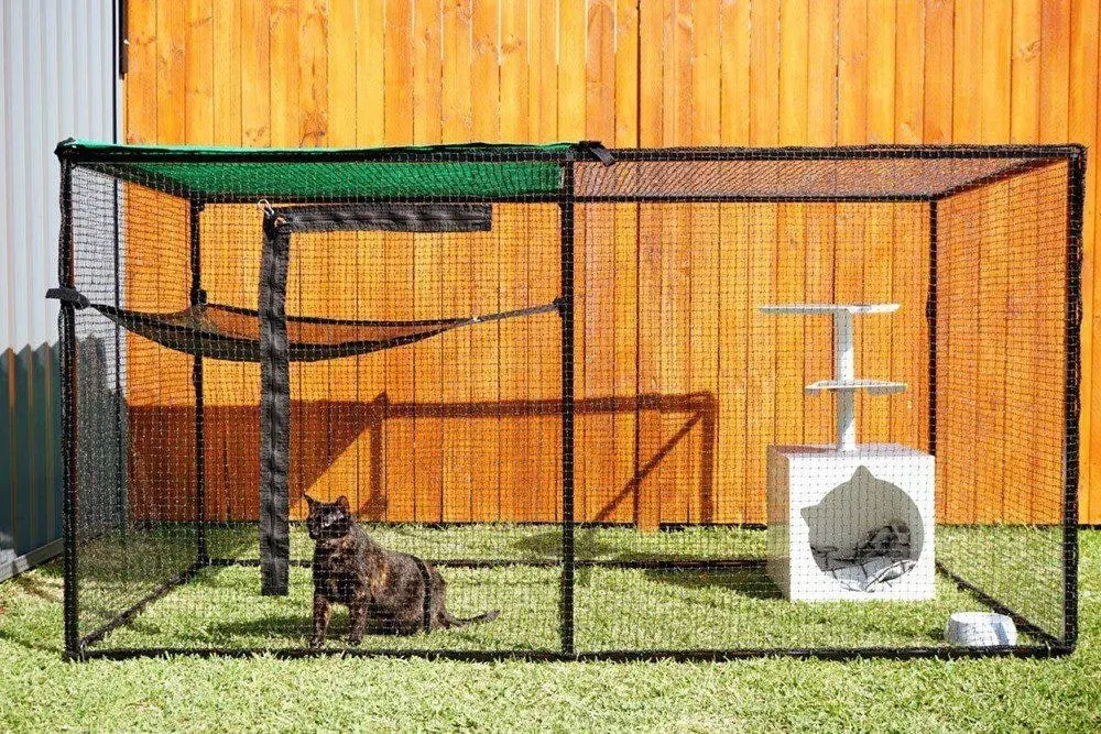 2.3m Outdoor / Indoor Portable Cat Net Enclosure