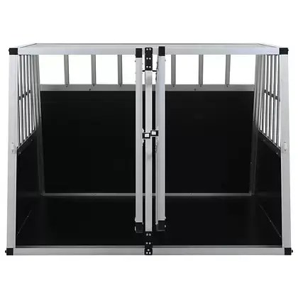 Vehicle Transport Dog Cage - Double Door