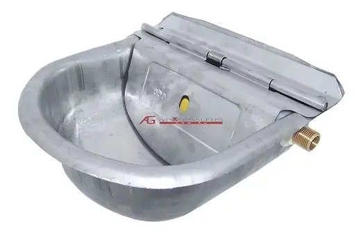 Stainless Steel Water Trough with Float - 2 Litre