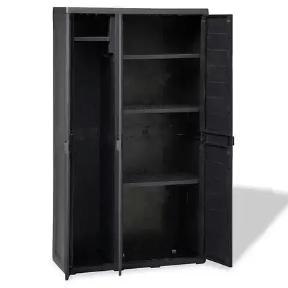 Garden Storage Cabinet with 4 Shelves