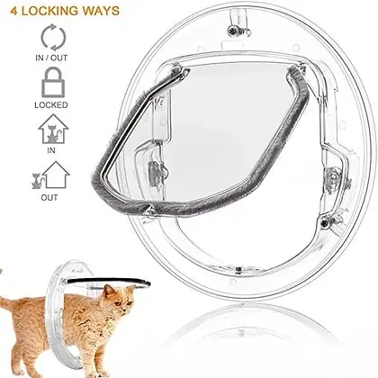 Glass Pet Door - Cats & Dogs