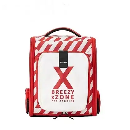 PETKIT Breezy Xzone Pet Carrier - Red, Blue, White