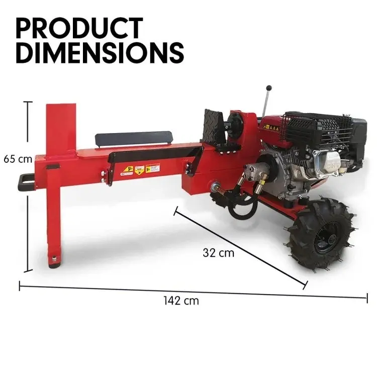 20 Ton Petrol Hydraulic Wood Log Splitter