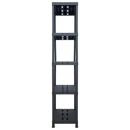 Storage Shelf Rack - Black