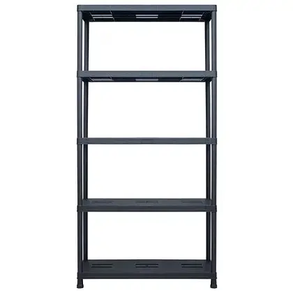 Storage Shelf Rack - Black