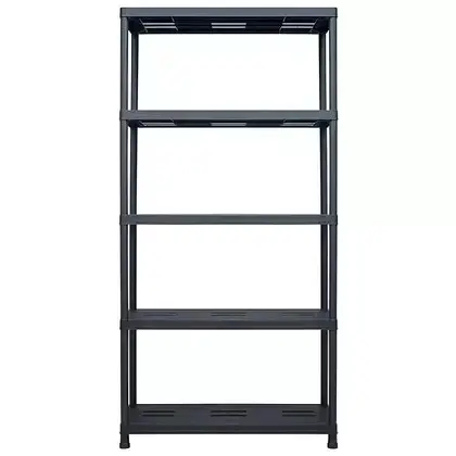 Storage Shelf Rack - Black