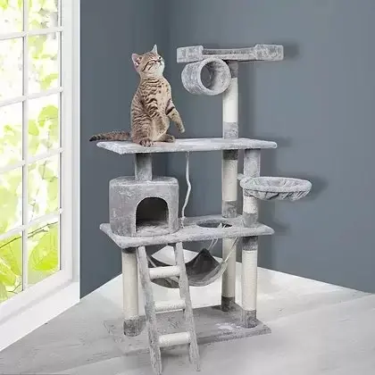 Cat Tree Scratching Post Condo Tower 160cm