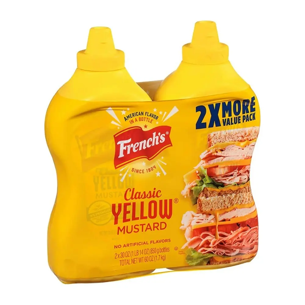 French's Mustard Classic Yellow 850g x 2