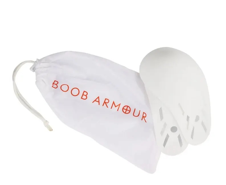 Boob Armour Women's Breast Protectors for Chest Contact Team Sports and PPE - SIZE YOUTH