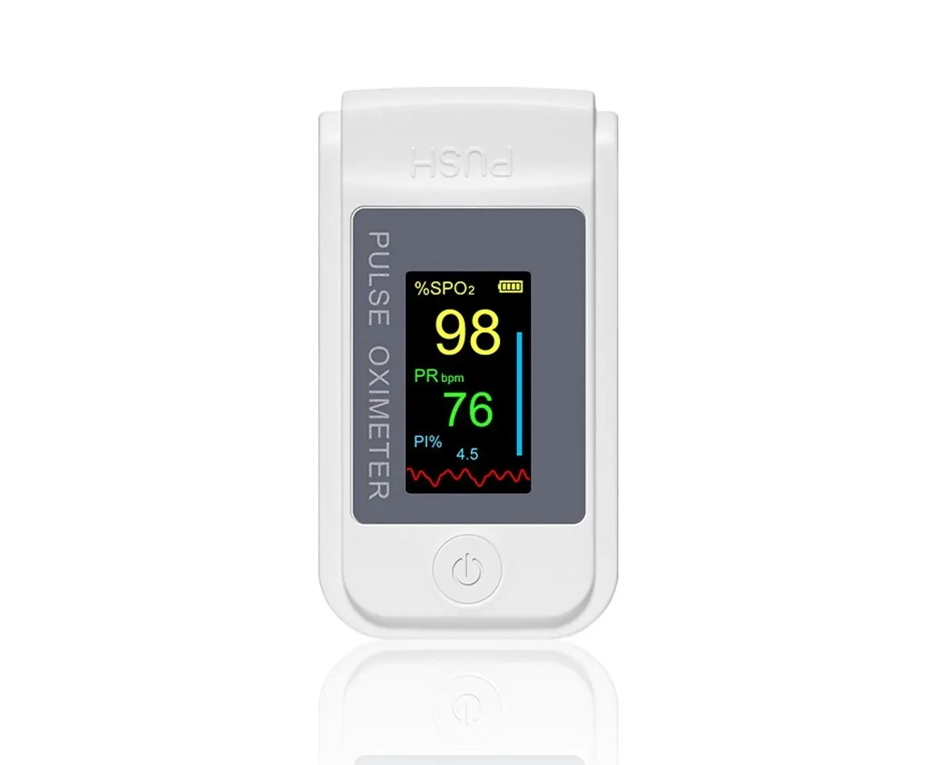 Orotec Smart Bluetooth Enabled Fingertip Pulse Oximeter SpO2 Blood Oxygen Saturation Monitor  BLACK or WHITE