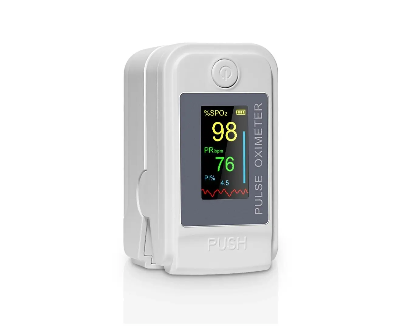 Orotec Smart Bluetooth Enabled Fingertip Pulse Oximeter SpO2 Blood Oxygen Saturation Monitor  BLACK or WHITE