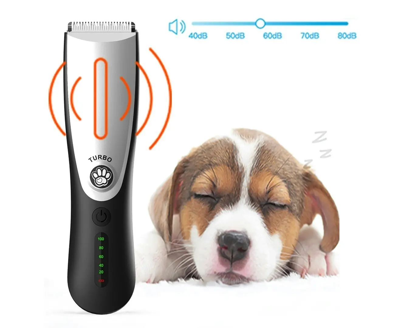 Professional Cordless Pet/Dog Trimmer and Clipper Grooming Kit For Home