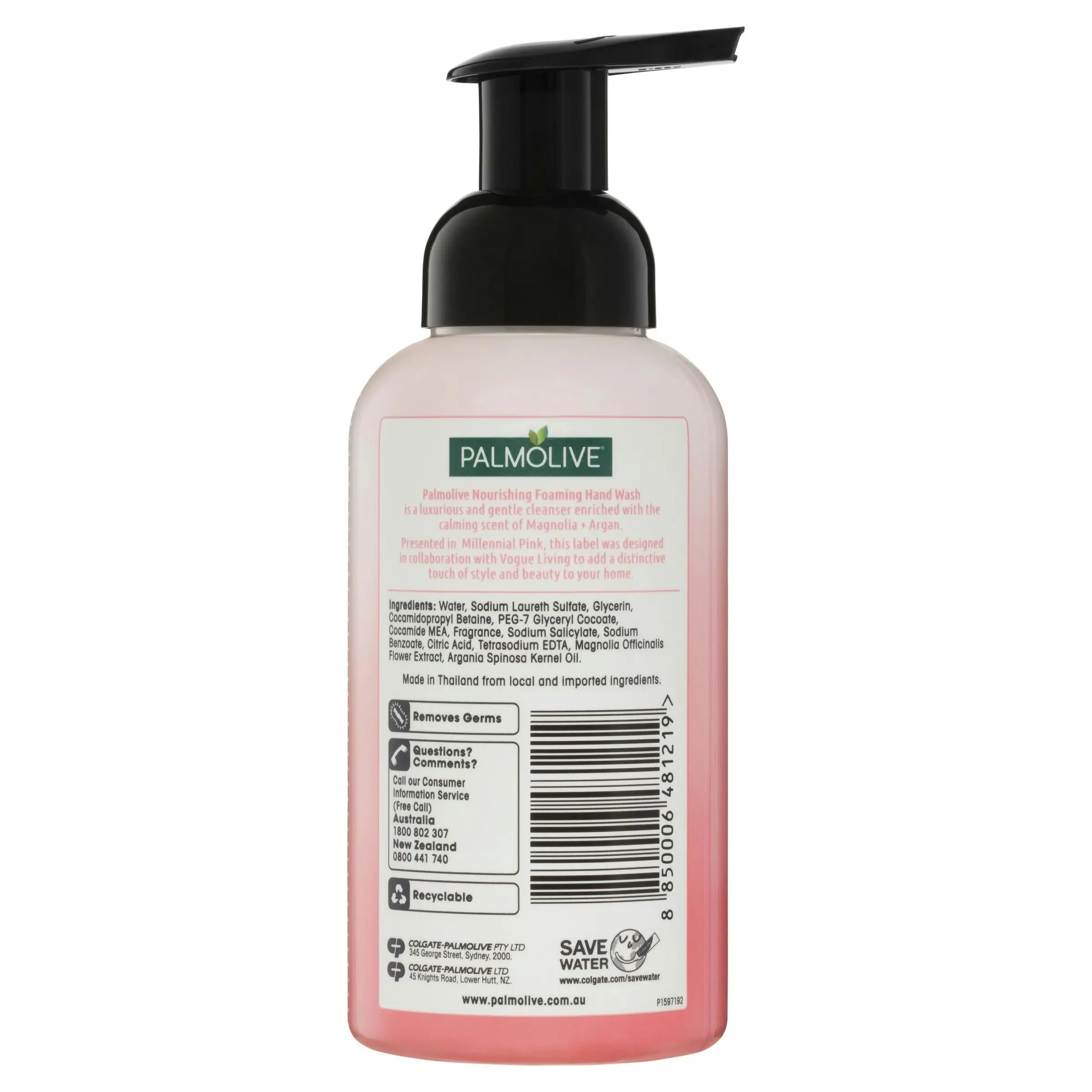 Palmolive Magnolia & Argan Oil Foaming Hand Wash 400mL