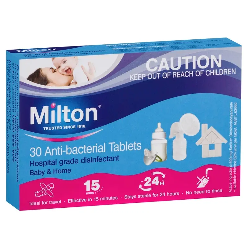 Milton 30 Anti-bacterial Tablets