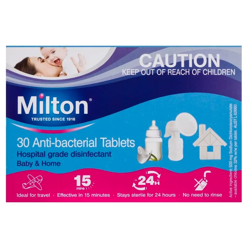 Milton 30 Anti-bacterial Tablets