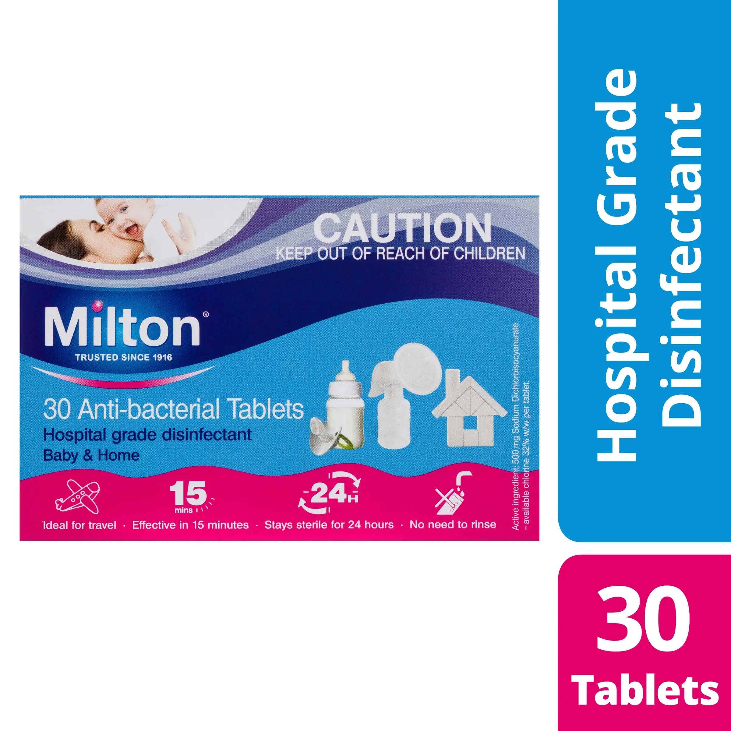 Milton 30 Anti-bacterial Tablets