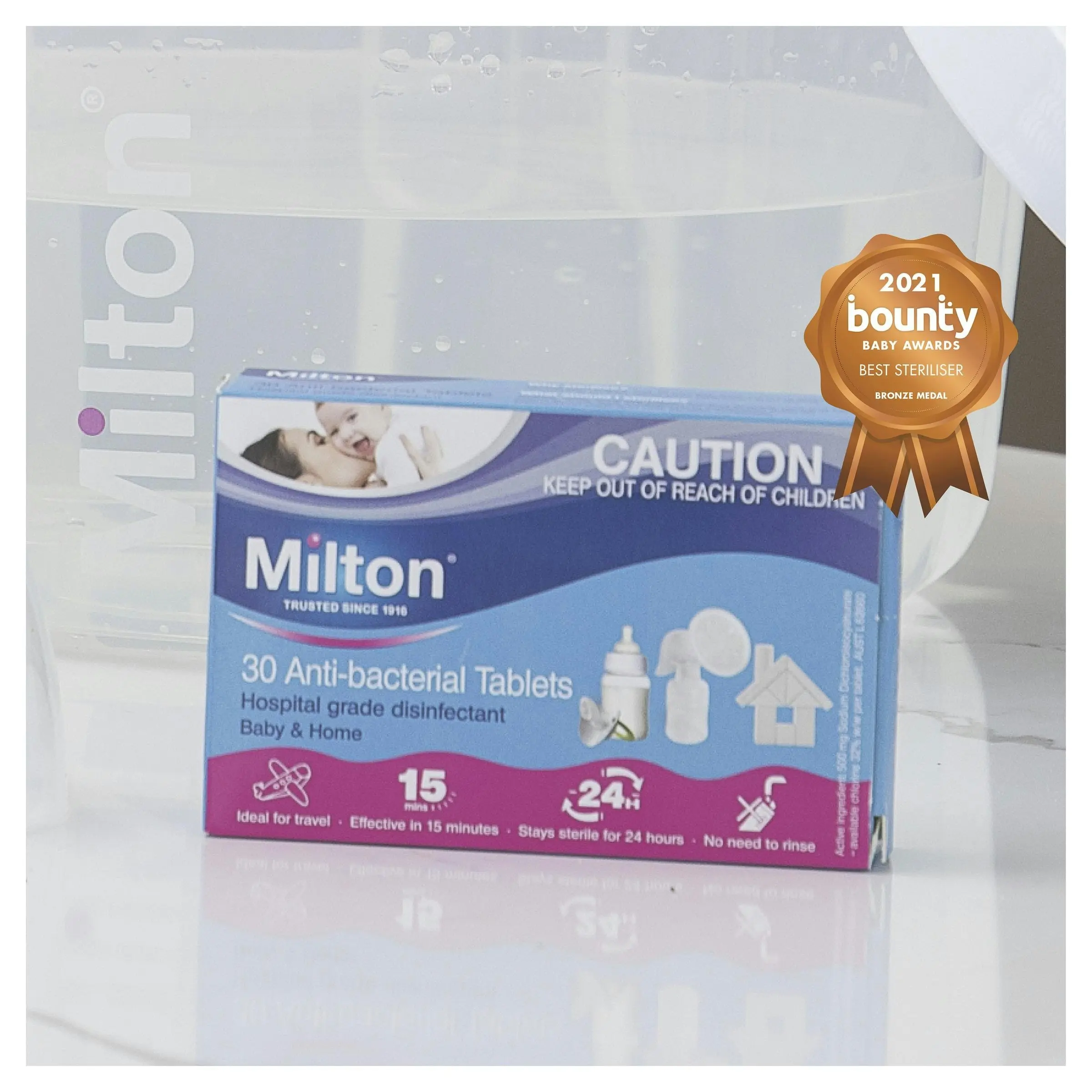 Milton 30 Anti-bacterial Tablets