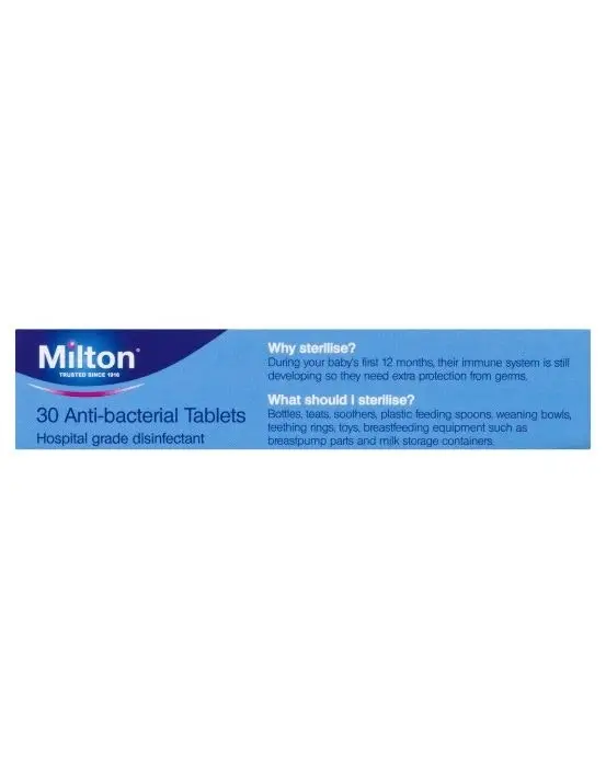 Milton 30 Anti-bacterial Tablets