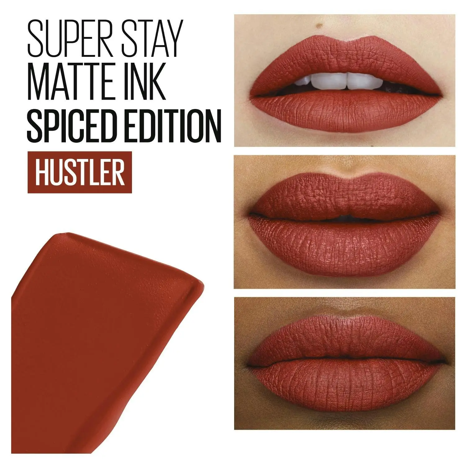 Maybelline Superstay Matte Ink Liquid Lipstick Spiced Up 300 Hustler 5mL