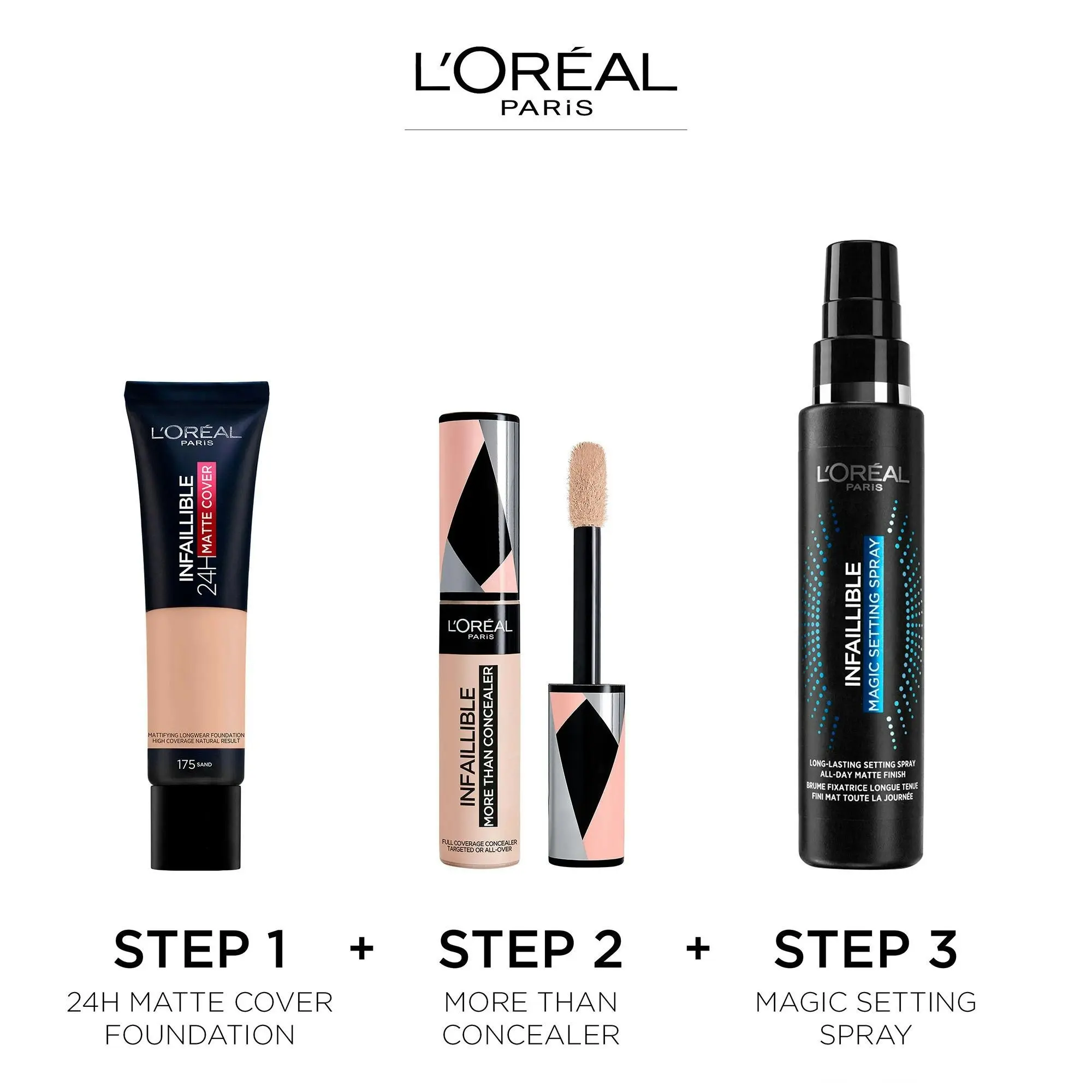 L'Oreal Infallible 24 Hour Matte Foundation 260 Golden Sun