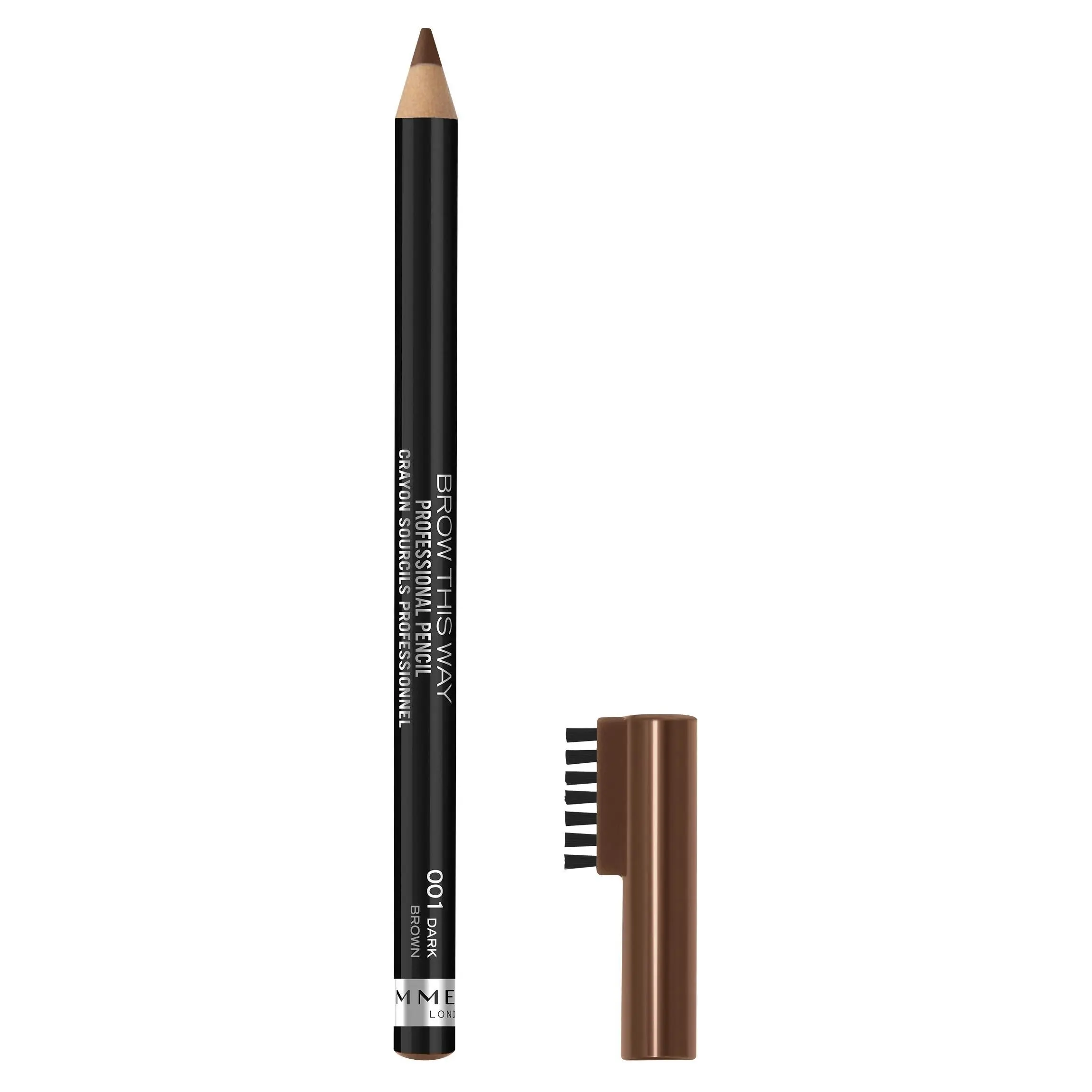 Rimmel Brow This Way Professional Eyebrow Pencil #001 Dark Brown