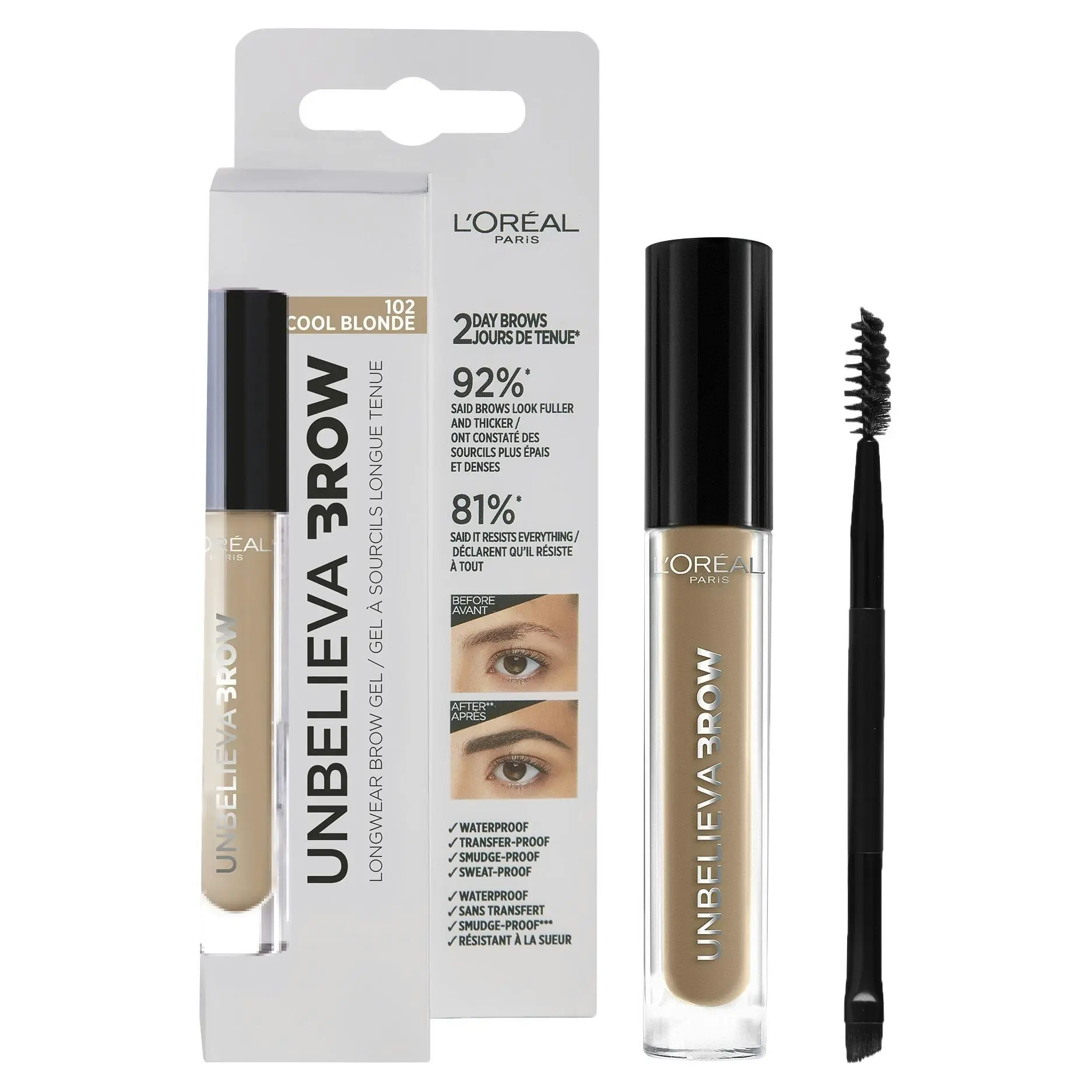 L'Oreal Unbelievabrow 102 Cool Blonde