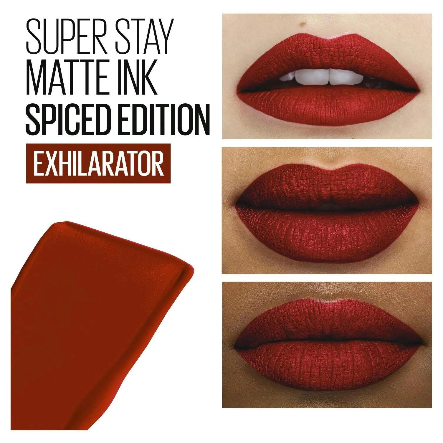 Maybelline Superstay Matte Ink Liquid Lipstick Spiced Up 305 Exhilarator 5mL