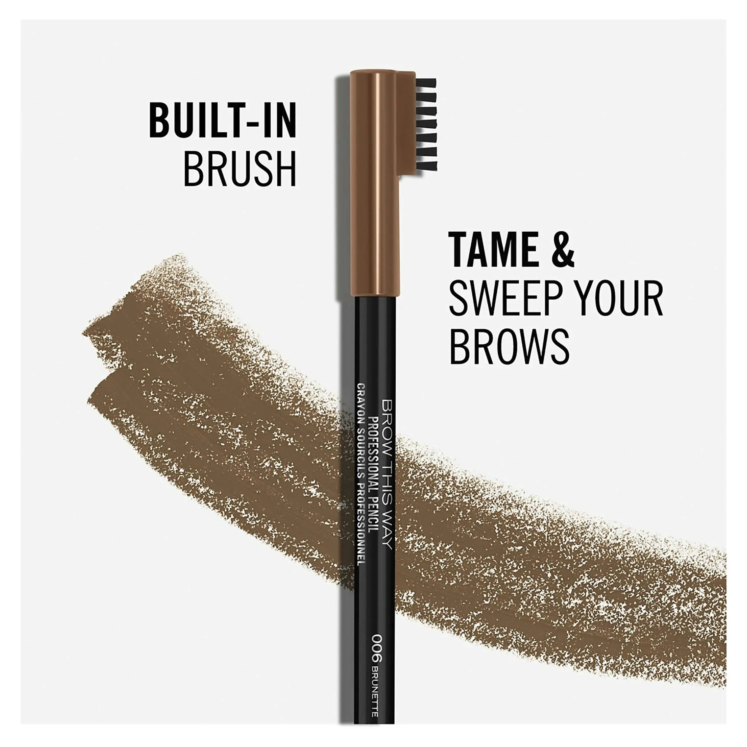 Rimmel Brow This Way Professional Eyebrow Pencil #006 Brunette