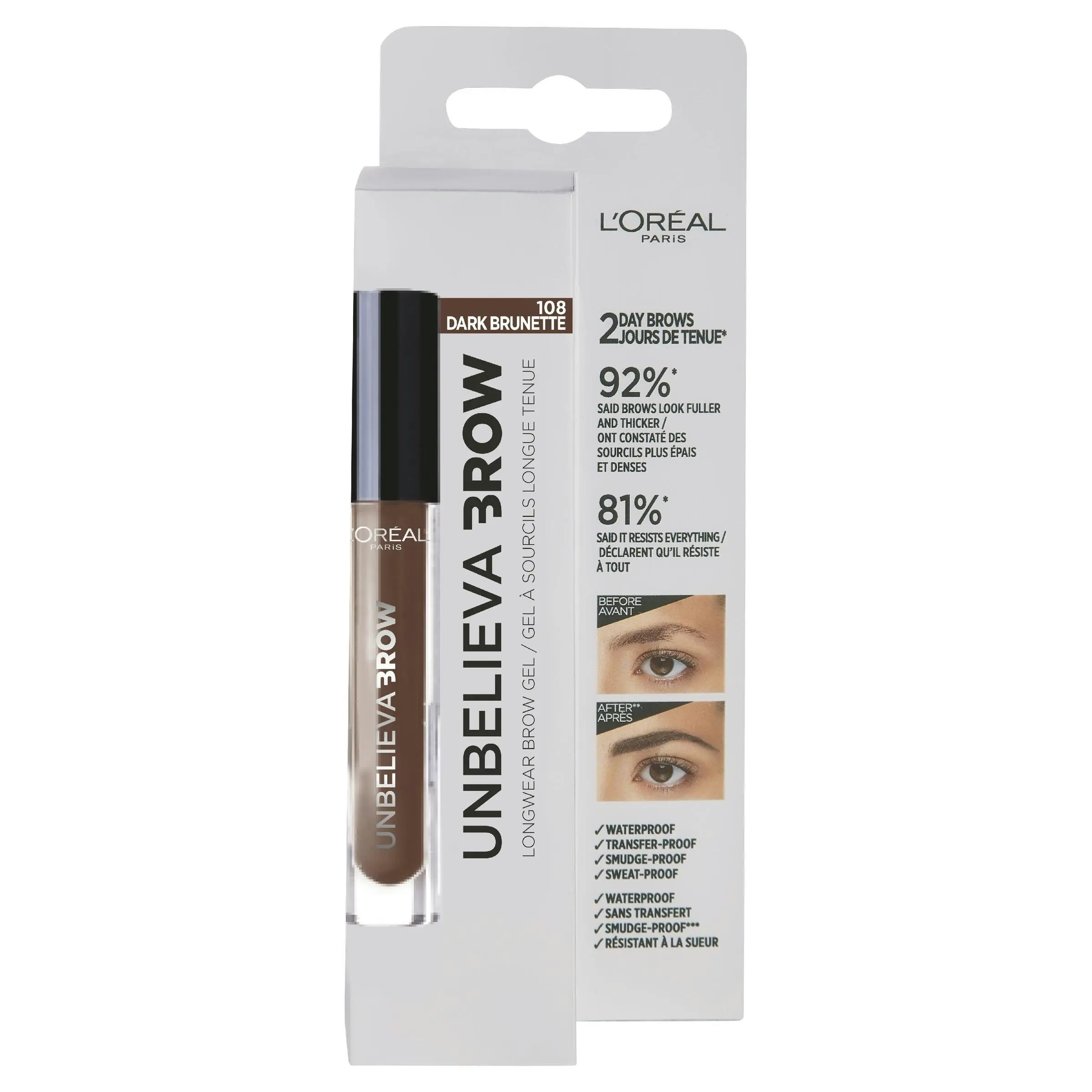 L'Oreal Unbelievabrow 107 Dark Brunette