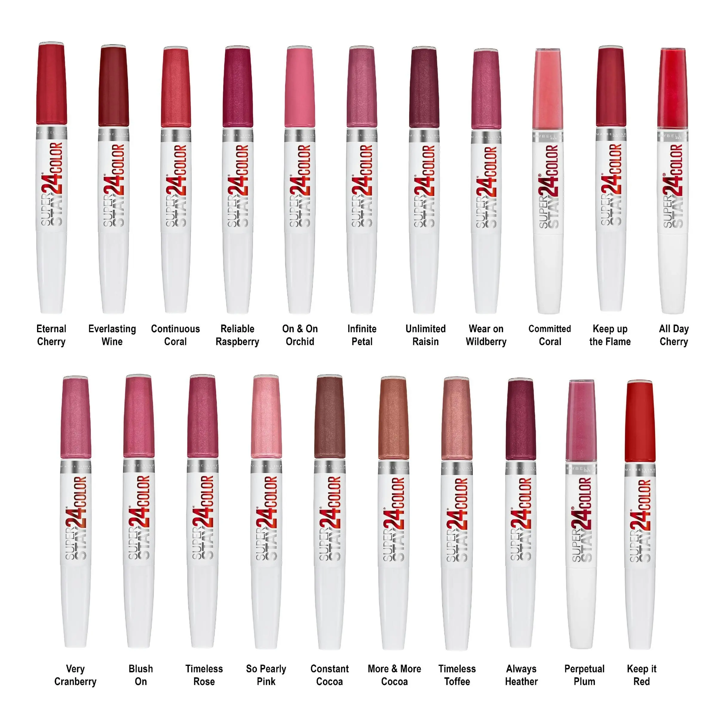 Maybelline Superstay 24 Hour Lip Colour 120 Always Heather