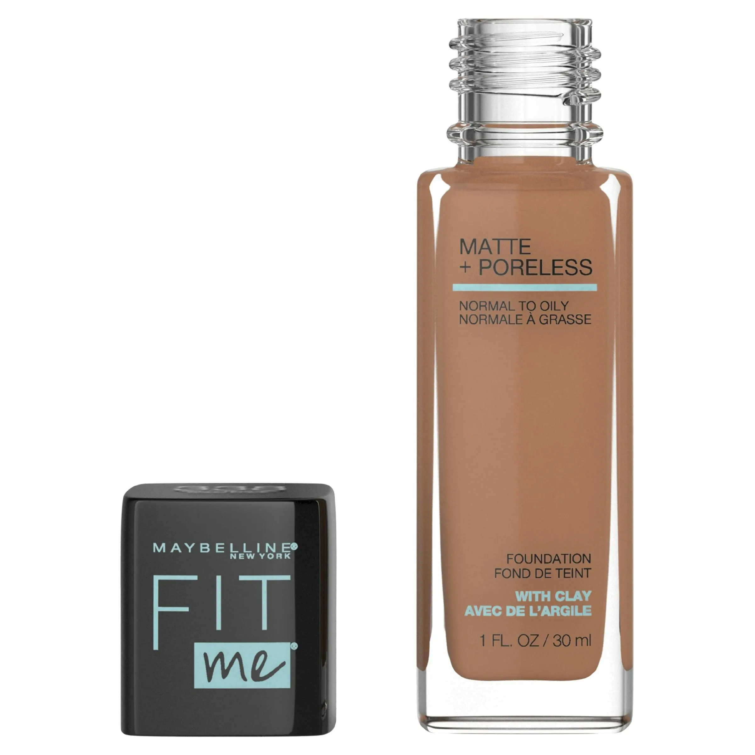 Maybelline Fit Me Matte & Poreless Mattifying Liquid Foundation Spicy Brown 338